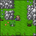 There are high mountains and deep forests on the isle Aurea.
